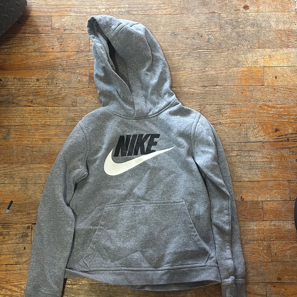 Nike Youth Large Gray Hoodie